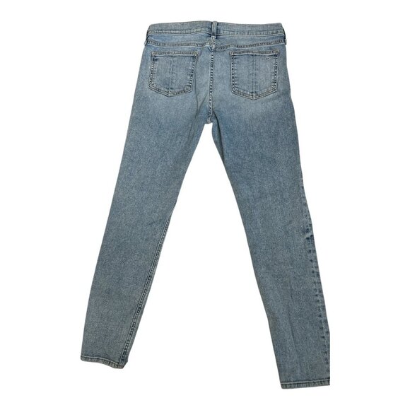 Rag & Bone Double Wash Light Distressed Skinny Jeans 30 Style W1526K520DO - Picture 3 of 12